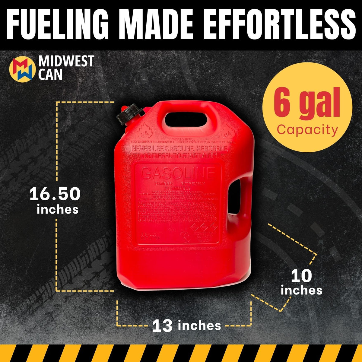 RED Gas Can H9075