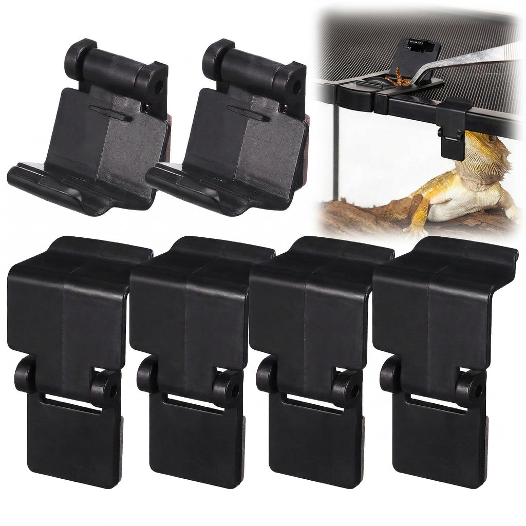6Pcs Plastic Reptile Terrarium Screen Clips K719