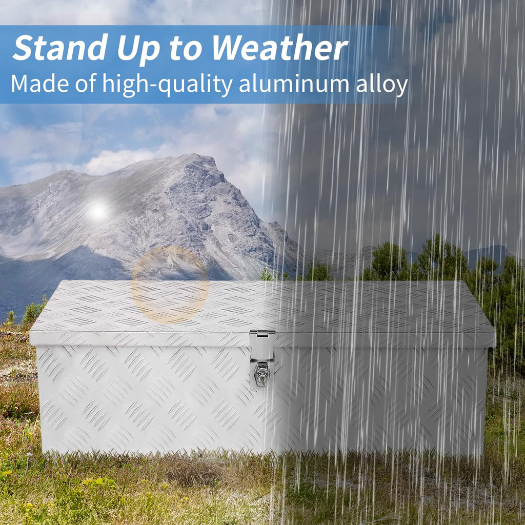30 x 14 x 10 inch Aluminum Truck Tool Box L70183