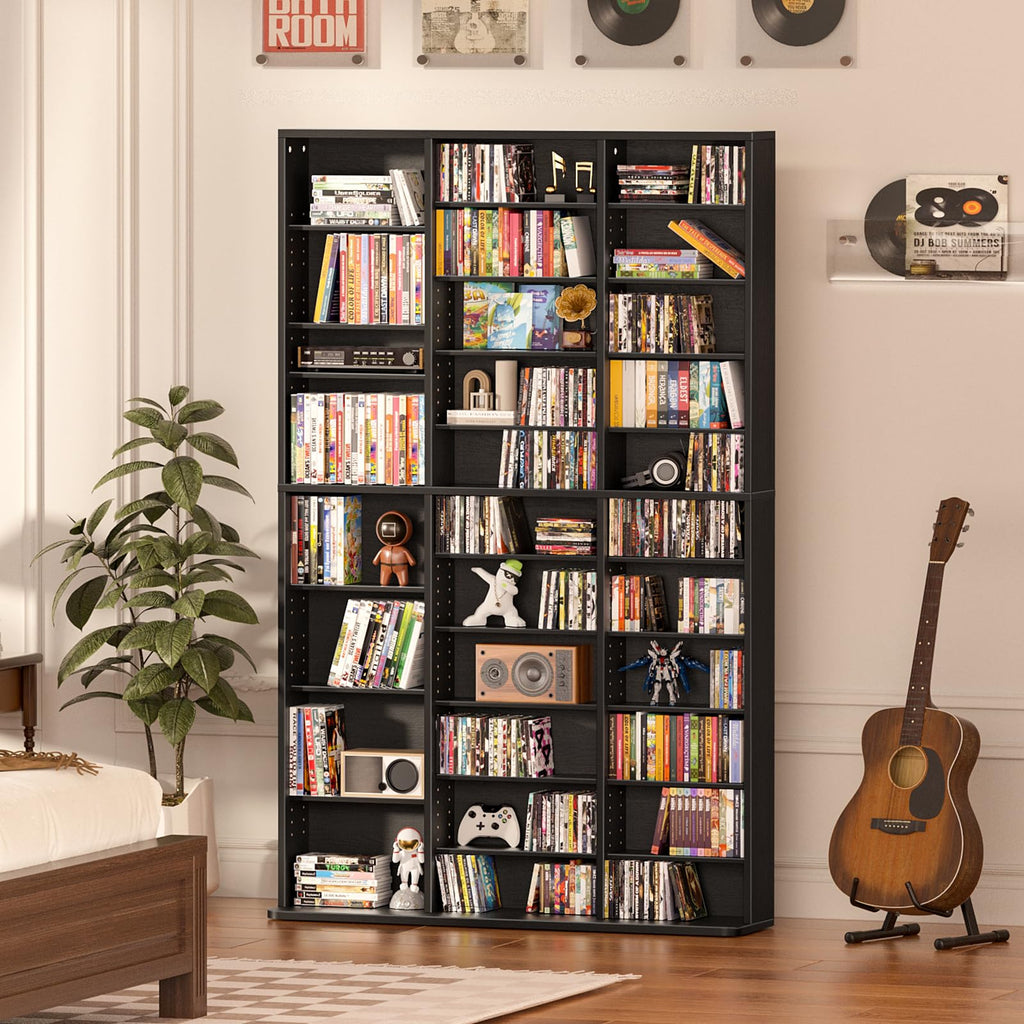 Black 11 Tier Display Cabinet U687279