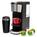 Single Serve Coffee Maker with 14oz Travel Mug J401