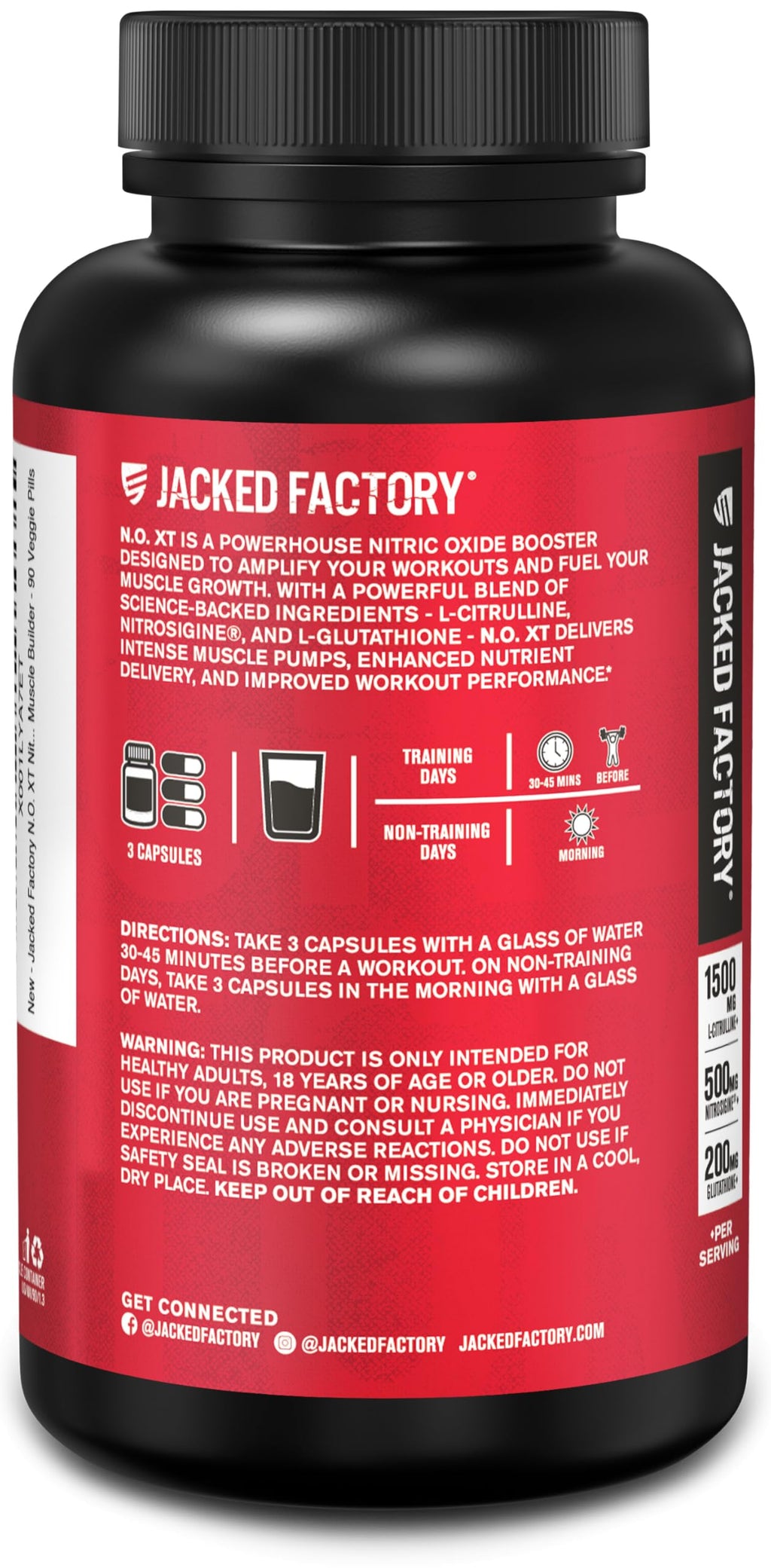 90 Caps Nitric Oxide Supplement N965