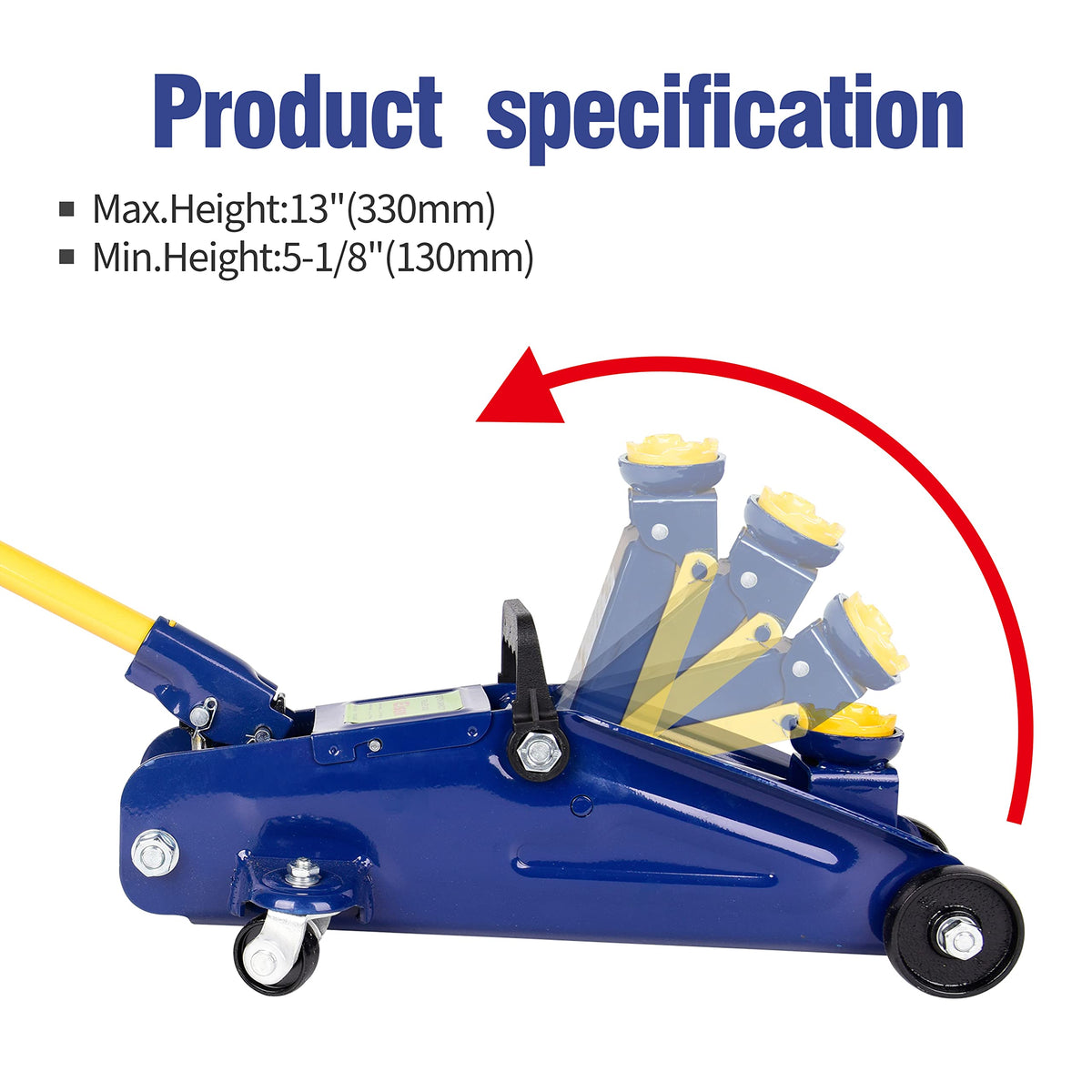 2-Ton Hydraulic Floor Jack I83039