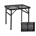 Portable Small Folding Metal Camping Table 23” x 15” A570587