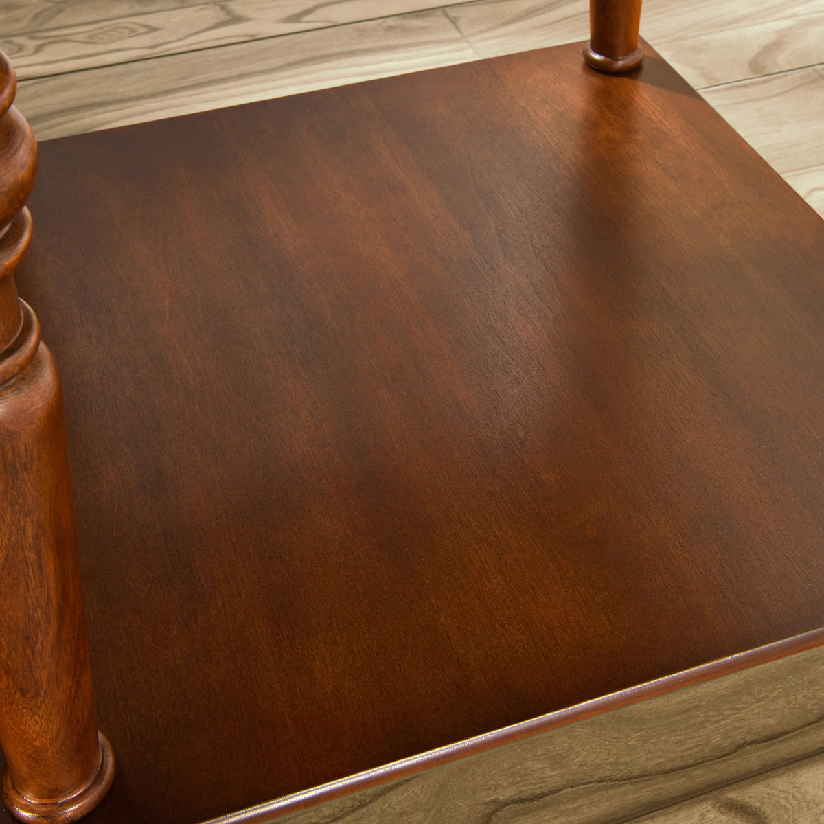 Solid Wood End Table with Drawer L7503