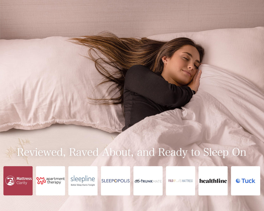 Queen Size 6 inch Memory Foam Trifold Mattress H427