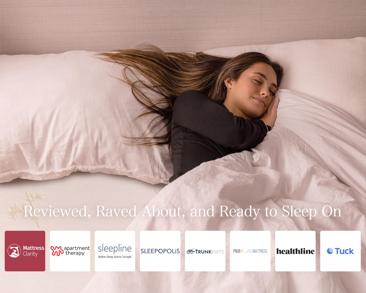 Queen Size 6 inch Memory Foam Trifold Mattress H427