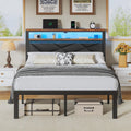Queen Bed Frame with USB Charging Station G503
