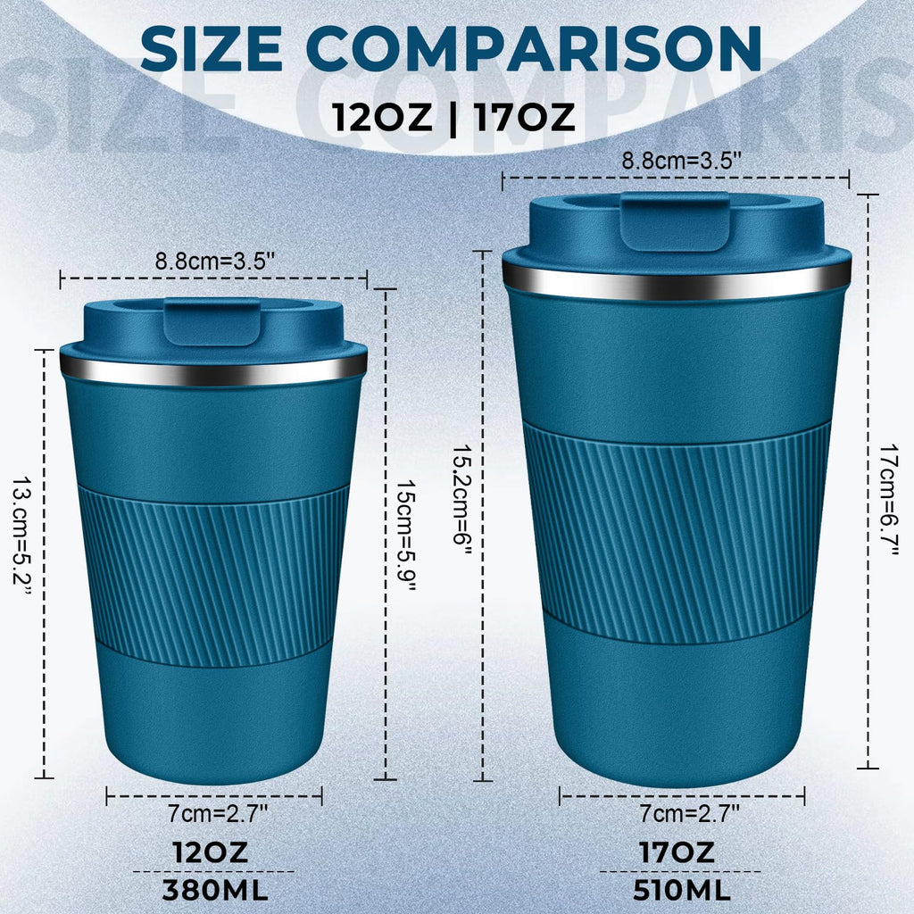 17 oz Stainless Steel Insulated Coffee Tumbler G967652