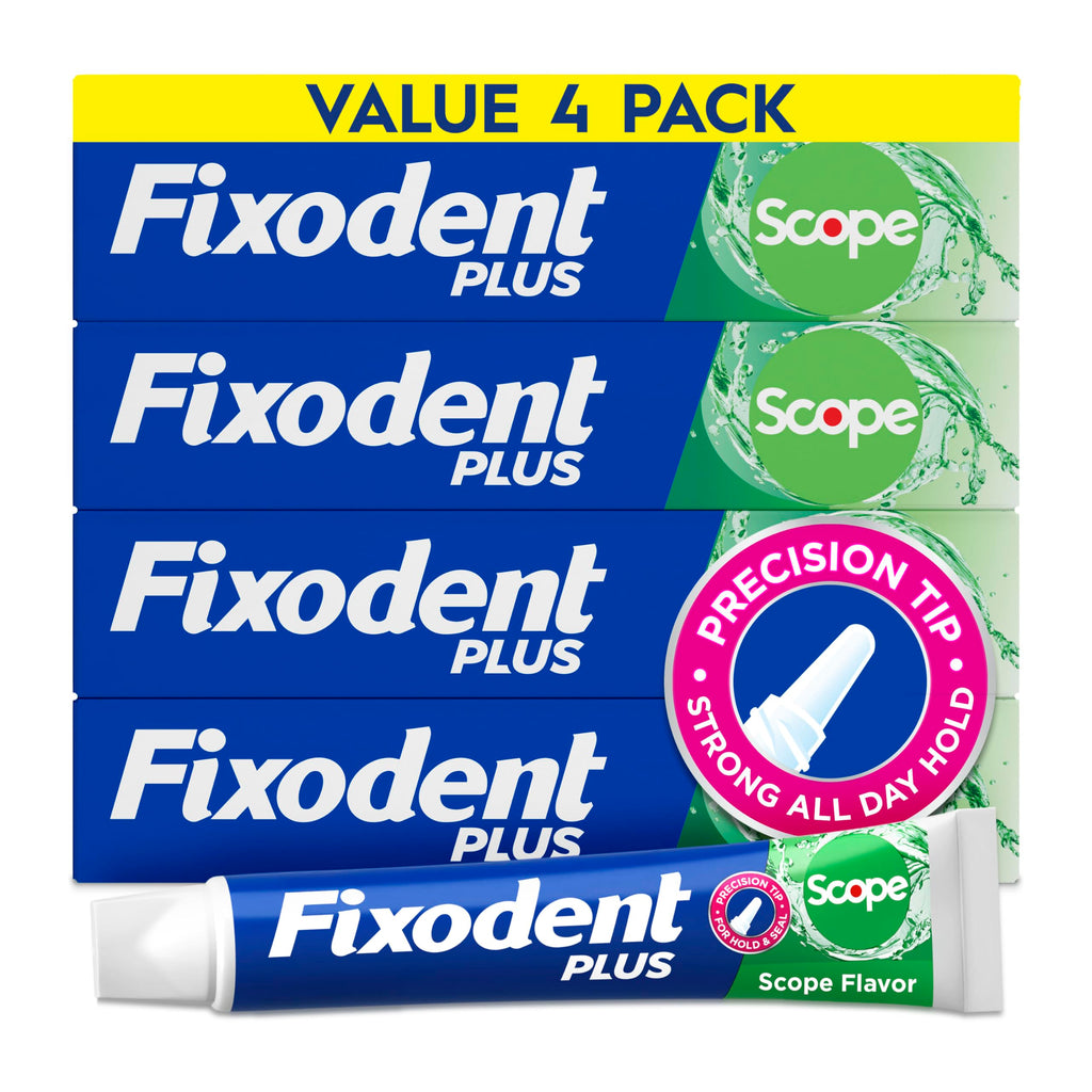 Mint Denture Adhesive Cream 2.0 oz 4-Pack V216245