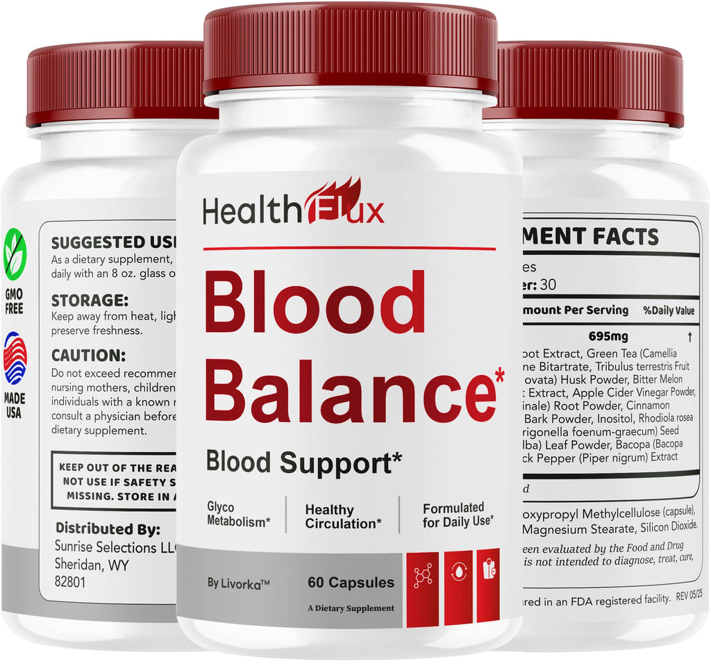 Health Flux Support Supplement Capsules 180 Capsules Q137