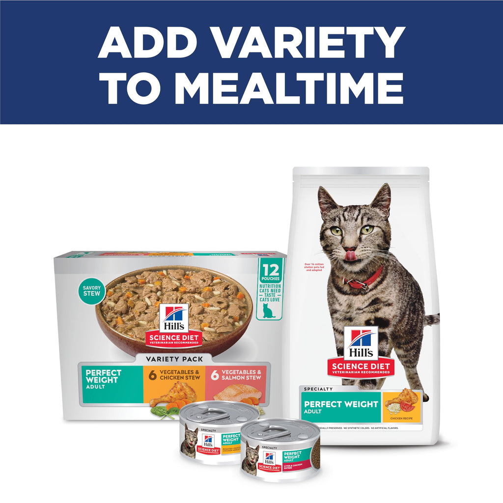 Adult Perfect Weight Dry Cat Food U228