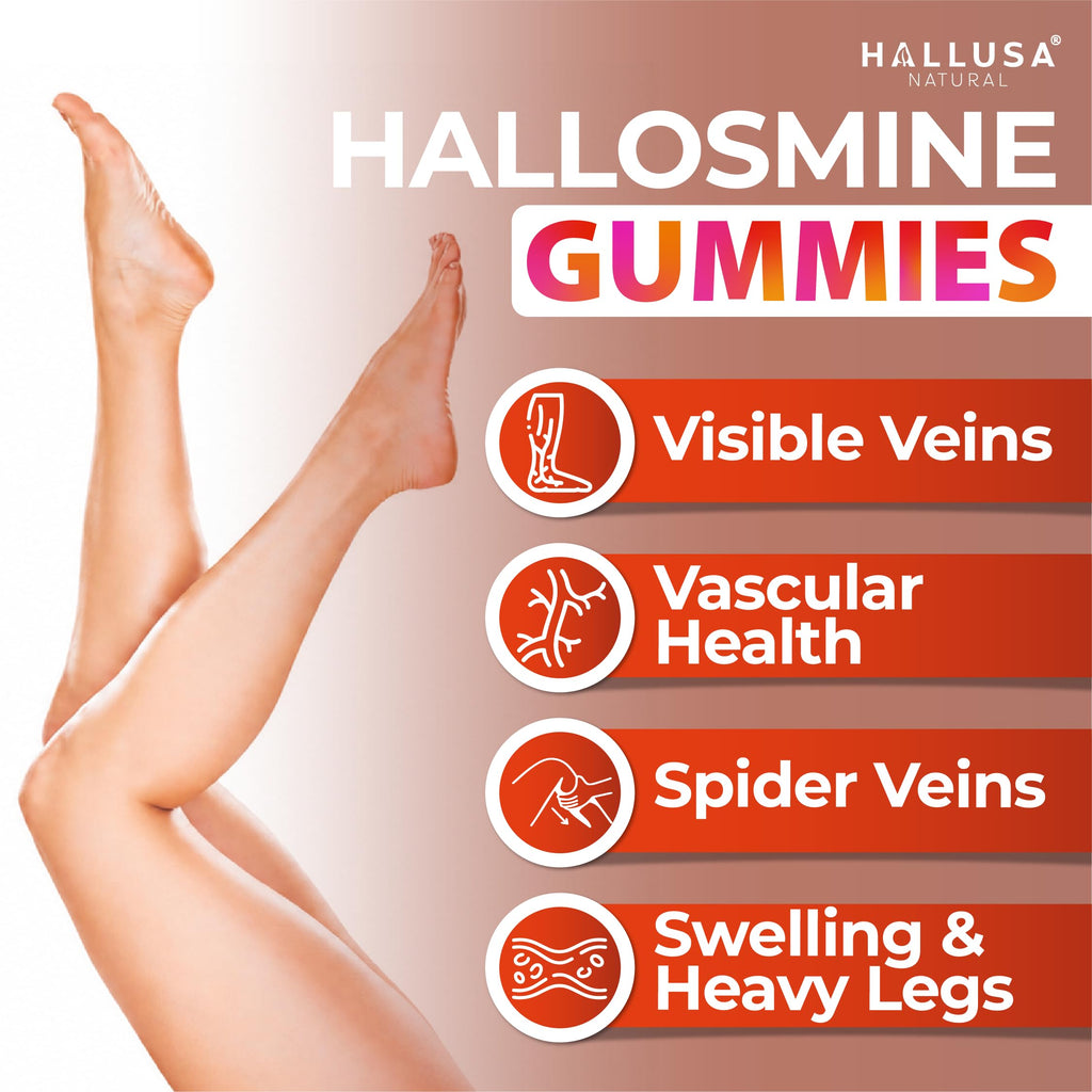 60 Chews 400mg Diosmin Hesperidin & Horse Chestnut Gummies W995