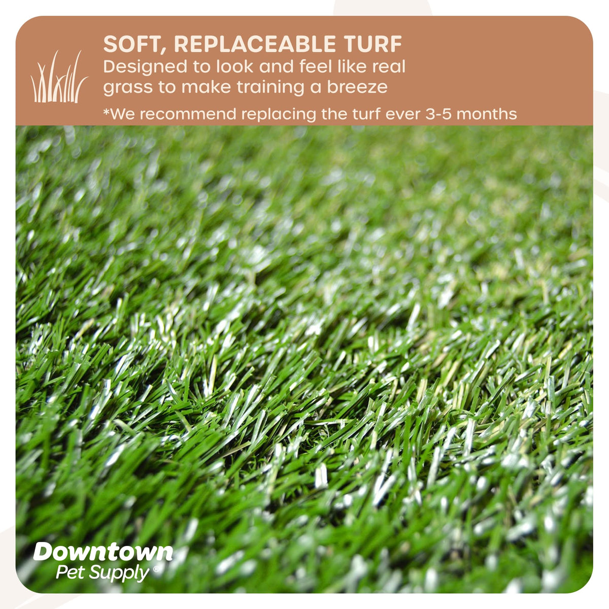 Dog Grass Pad with Tray 20 x 25 A85034