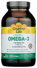 Omega-3 1000Mg Fish Oil 200-Softgel N214690