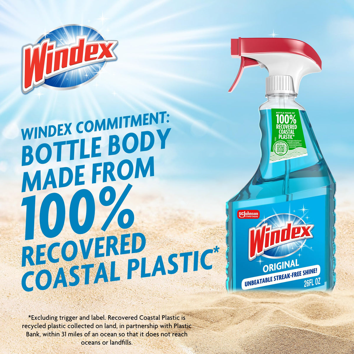 Glass & Window Cleaner Spray Bottle 23 oz E1320