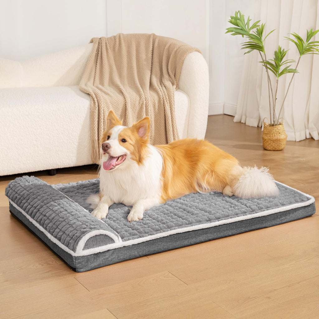 Large Dog Bed 36''X24'' Grey C7690