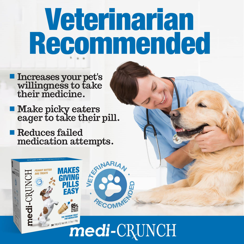 Peanut Butter Dog Pill Treats 180 Count H682