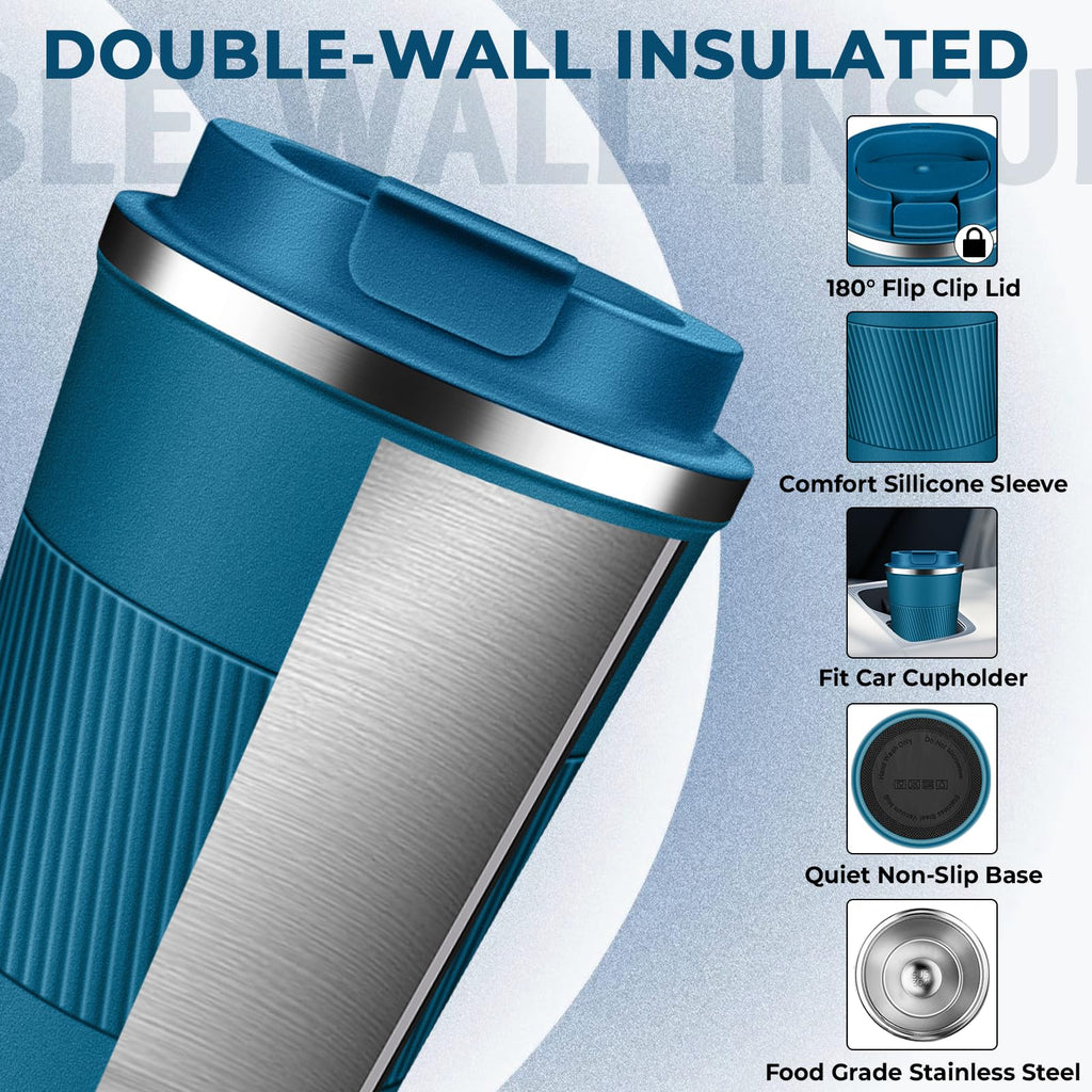 17 oz Stainless Steel Insulated Coffee Tumbler G967652
