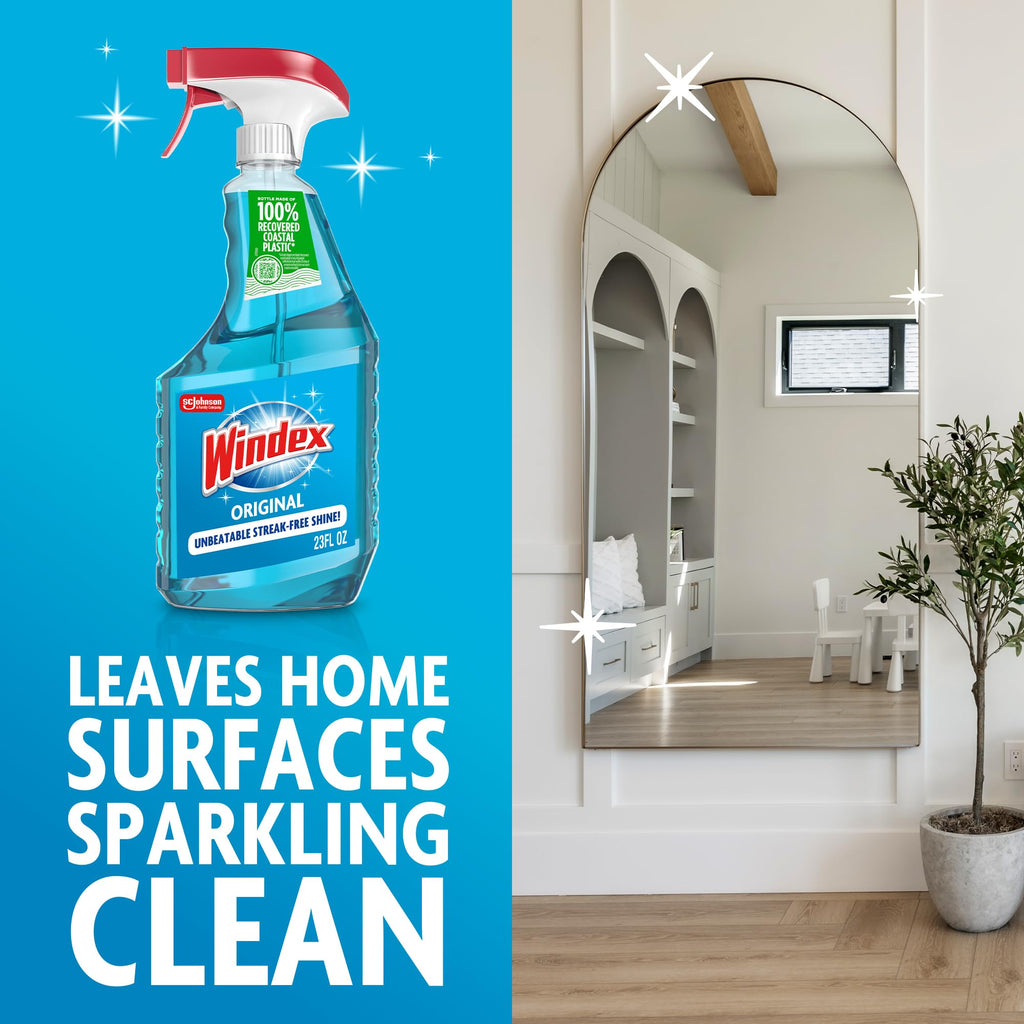 Glass & Window Cleaner Spray Bottle 23 oz E1320