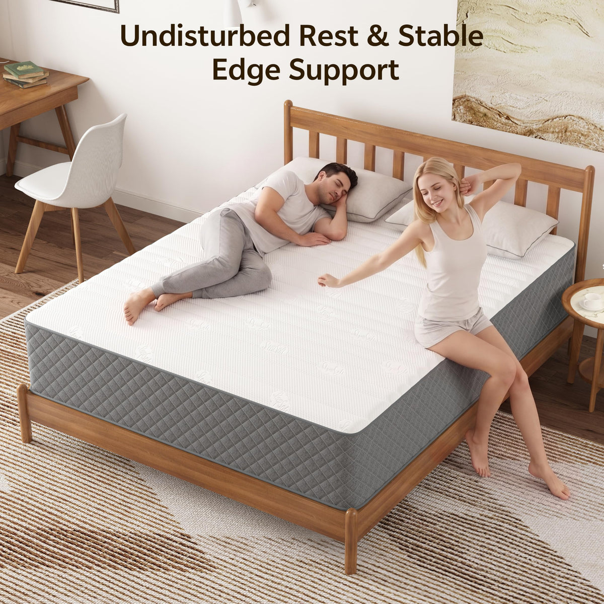 12 Inch Cooling-Gel Memory Foam Pocket Spring Hybrid Mattress C37664