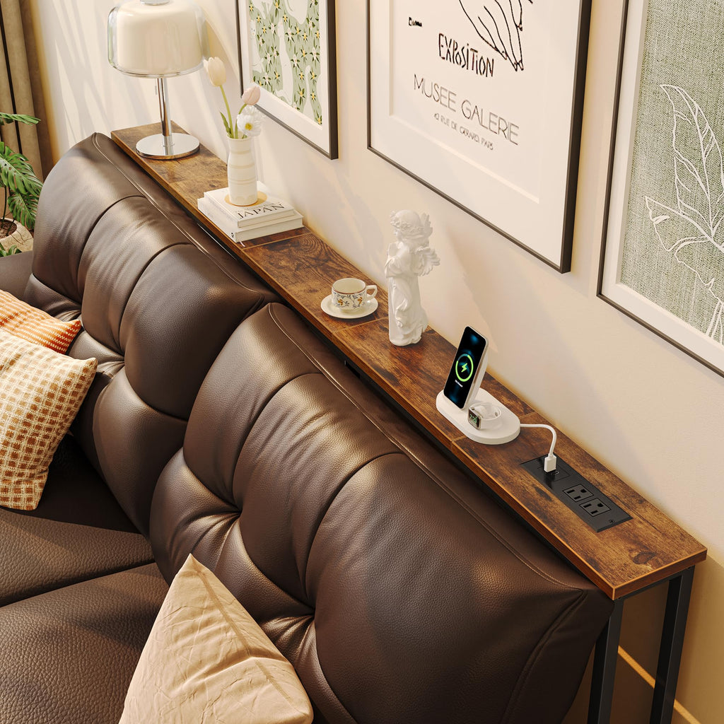 70.8 Inch Console Table with Charging Station Y649334