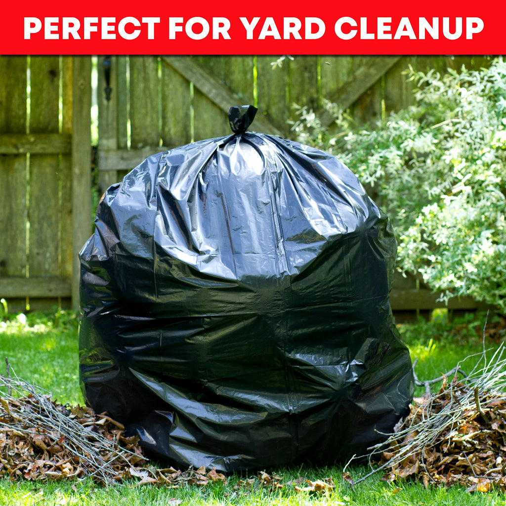 55 Gallon 3 Mil Heavy Duty Contractor Trash Bags Q315484