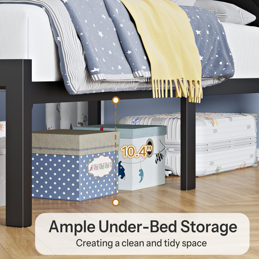 Queen Bed Frame with USB Charging Station G503