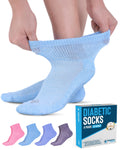 Diabetic Ankle Socks 4 Pairs H360