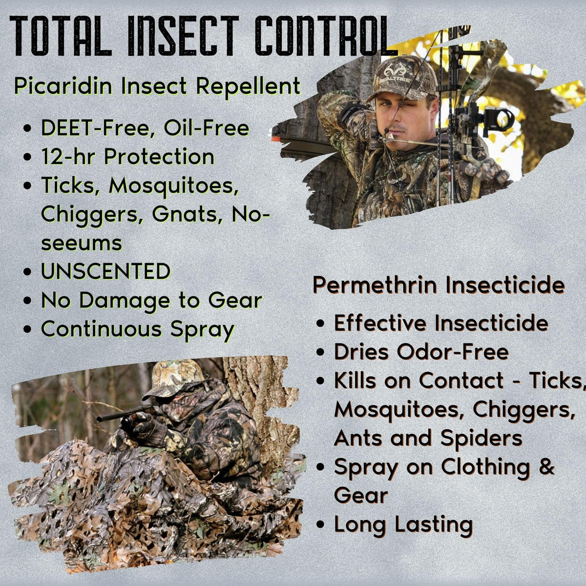 10oz Picaridin & Permethrin Insect Repellent Spray R417