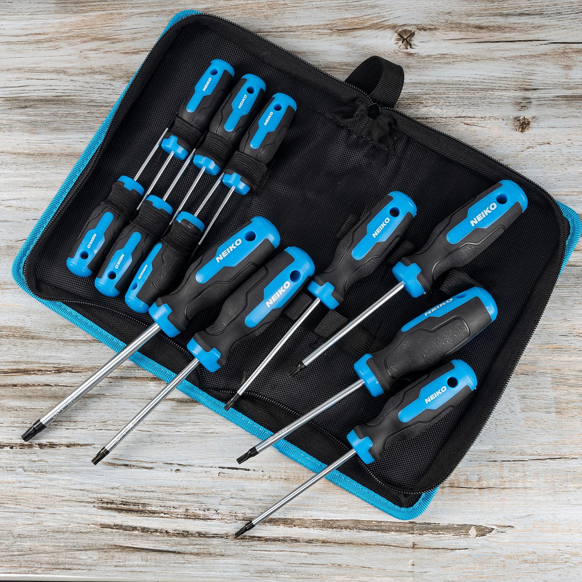 Magnetic Torx Screwdriver Set 12 Piece Chrome Vanadium Steel V405